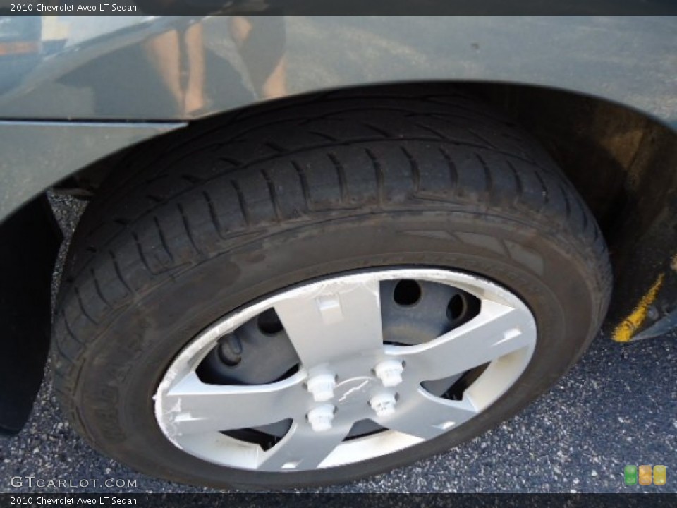2010 Chevrolet Aveo LT Sedan Wheel and Tire Photo #68845809