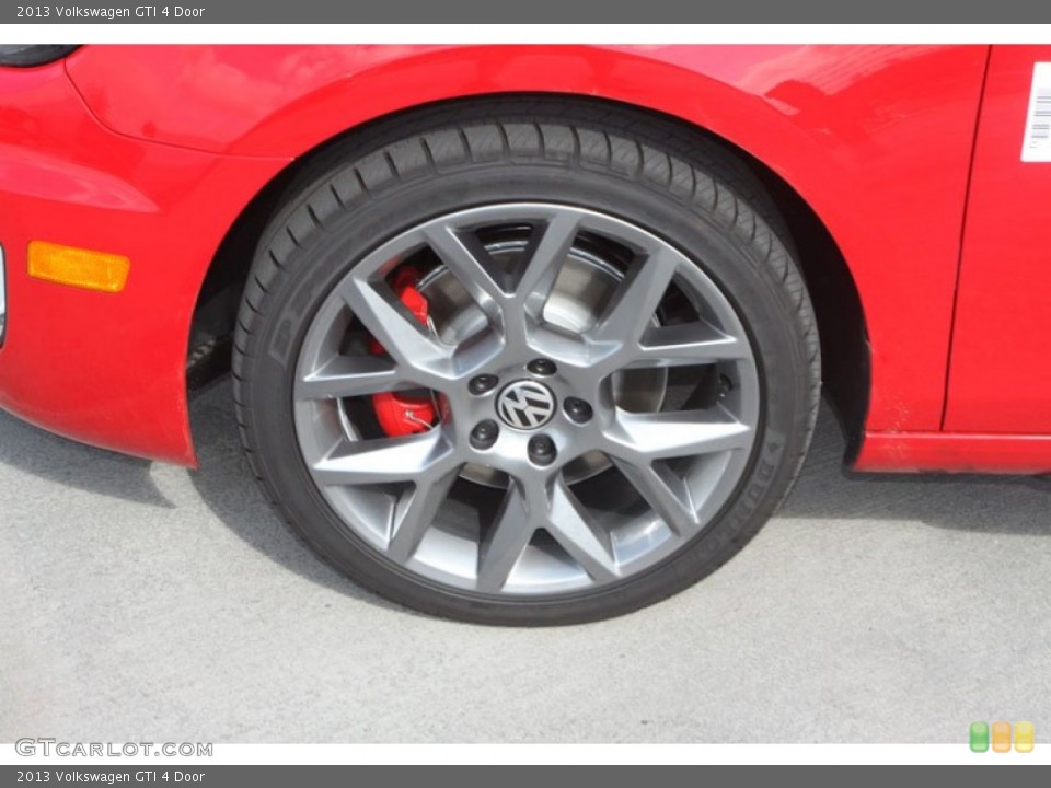 2013 Volkswagen GTI 4 Door Wheel and Tire Photo #68848053