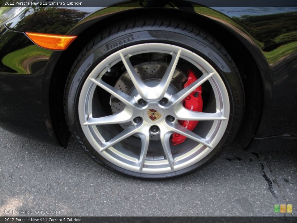 2012 Porsche New 911 Carrera S Cabriolet Wheel and Tire Photo #68850465