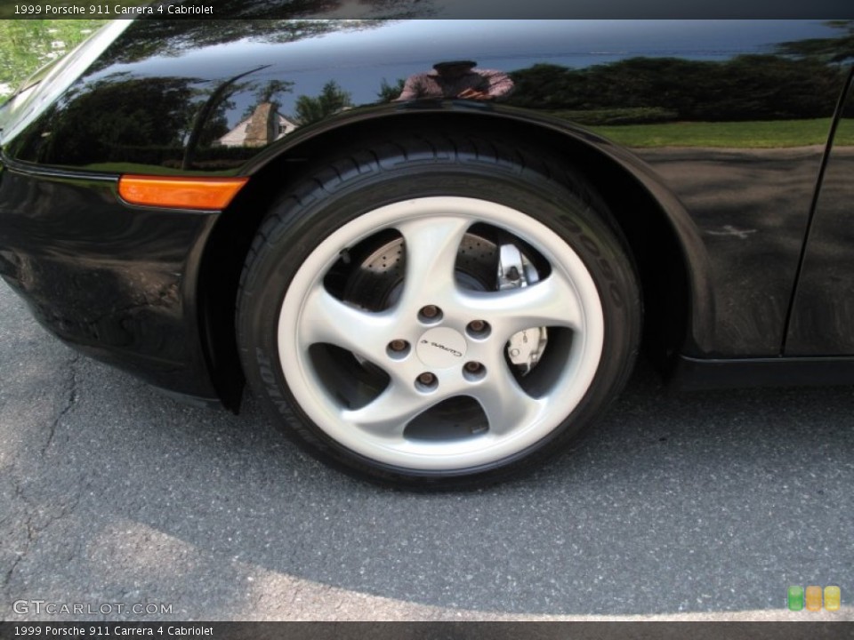 1999 Porsche 911 Carrera 4 Cabriolet Wheel and Tire Photo #68850624
