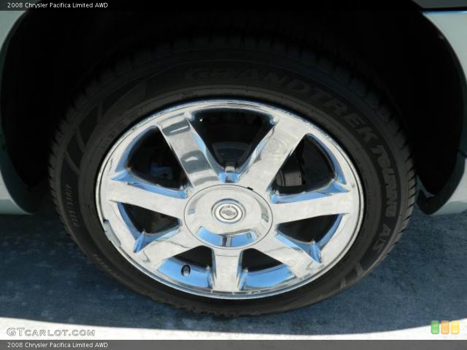 2008 Chrysler Pacifica Limited AWD Wheel and Tire Photo #68850690
