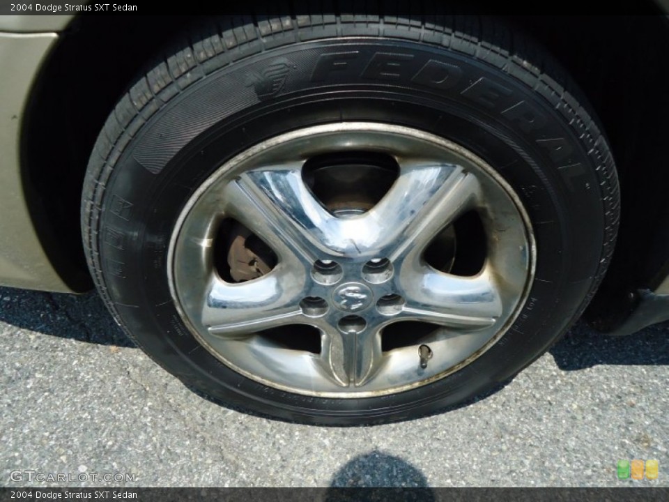 2004 Dodge Stratus SXT Sedan Wheel and Tire Photo #68852658