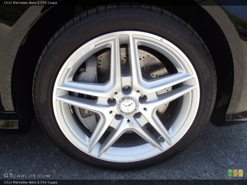2013 Mercedes-Benz E 550 Coupe Wheel and Tire Photo #68857575