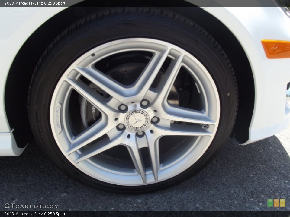 2013 Mercedes-Benz C 250 Sport Wheel and Tire Photo #68857824
