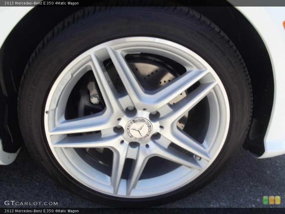 2013 Mercedes-Benz E 350 4Matic Wagon Wheel and Tire Photo #68859237