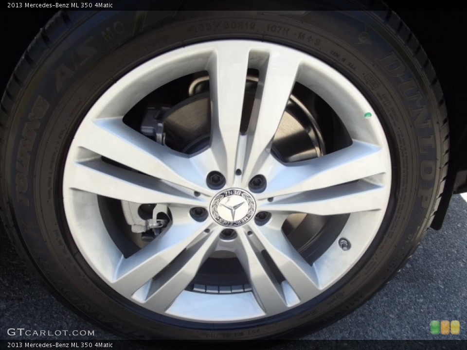 2013 Mercedes-Benz ML 350 4Matic Wheel and Tire Photo #68859759