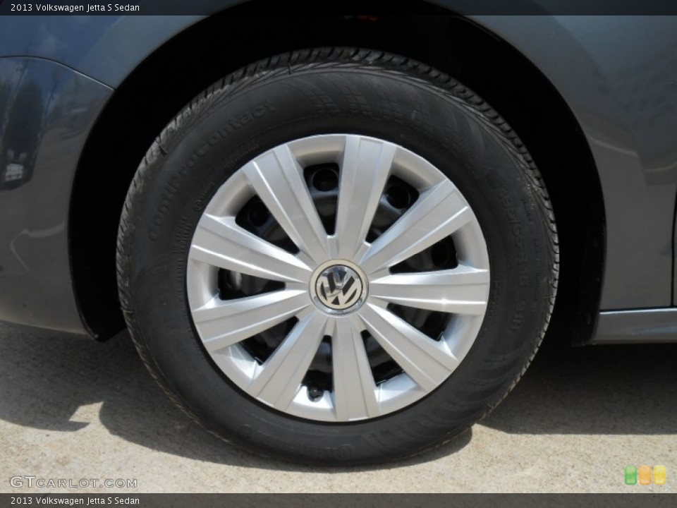 2013 Volkswagen Jetta S Sedan Wheel and Tire Photo #68862078