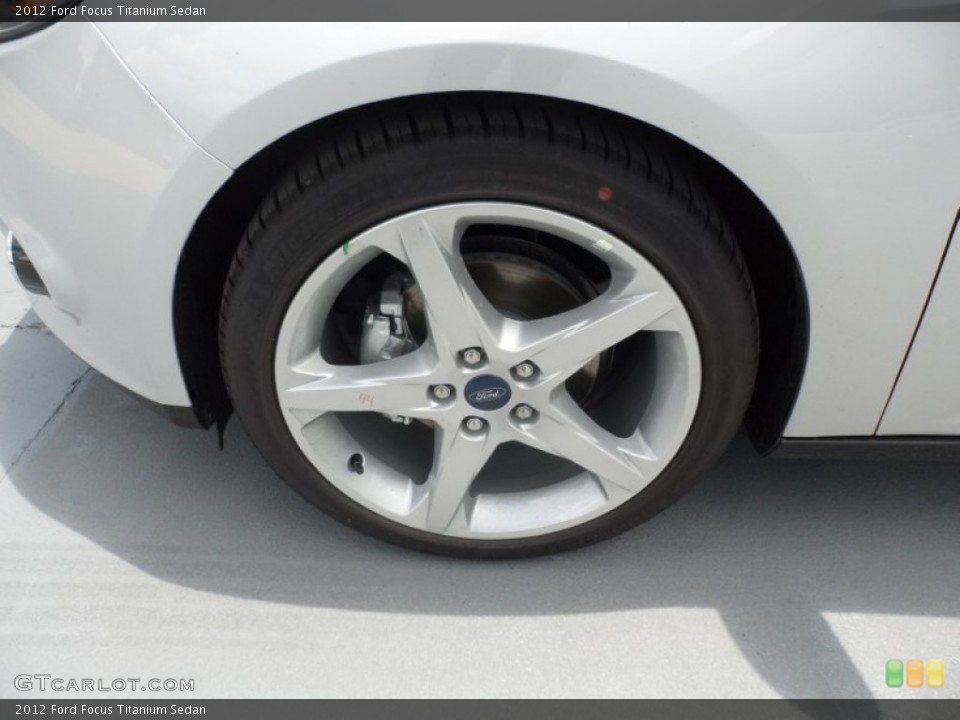 2012 Ford Focus Titanium Sedan Wheel and Tire Photo #68867025