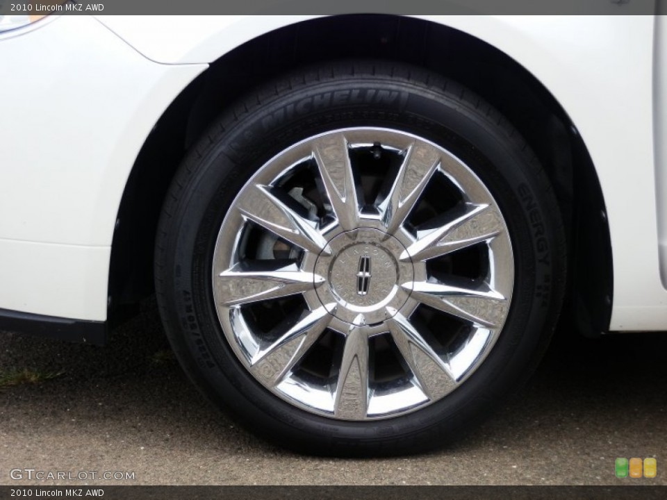 2010 Lincoln MKZ AWD Wheel and Tire Photo #68875578