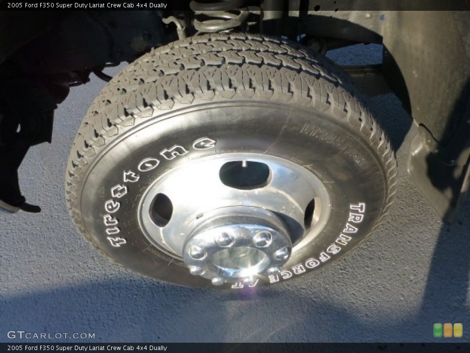 2005 Ford F350 Super Duty Lariat Crew Cab 4x4 Dually Wheel and Tire Photo #68877048