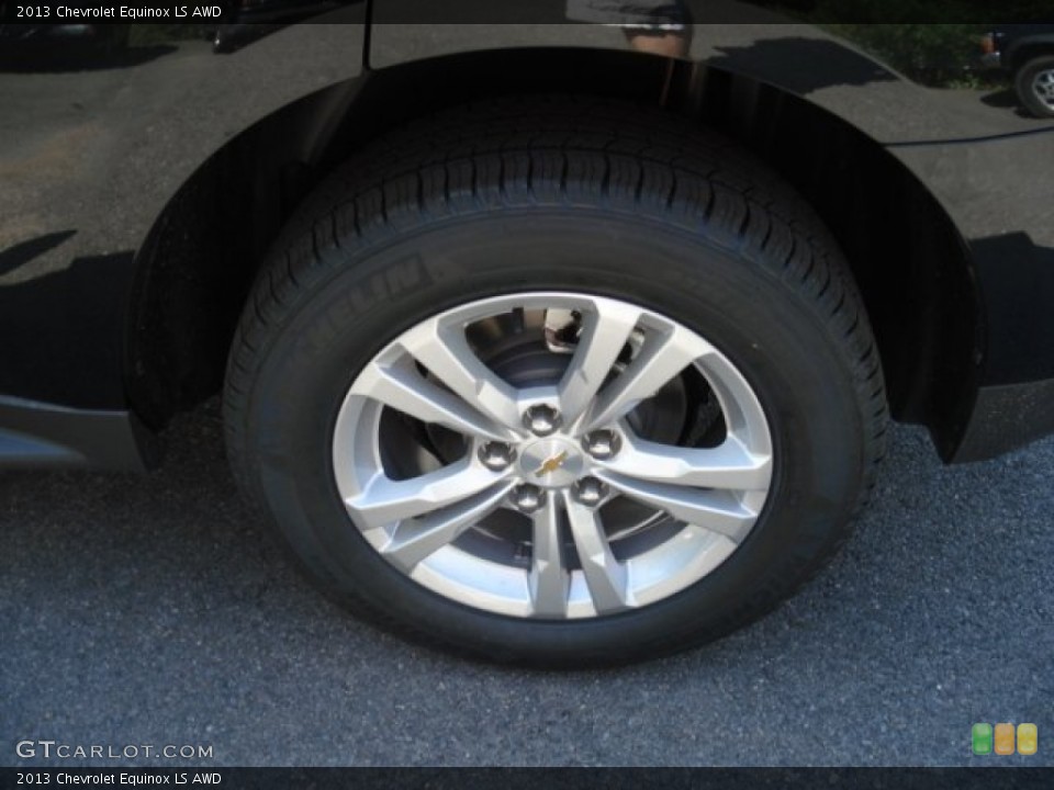 2013 Chevrolet Equinox LS AWD Wheel and Tire Photo #68878629