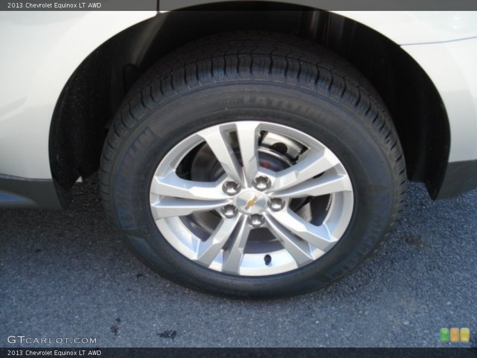 2013 Chevrolet Equinox LT AWD Wheel and Tire Photo #68879358