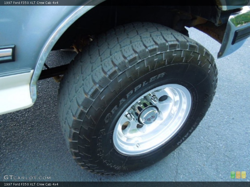 1997 Ford F350 Custom Wheel and Tire Photo #68884083