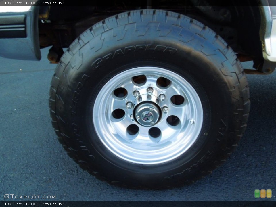 1997 Ford F350 Custom Wheel and Tire Photo #68884095