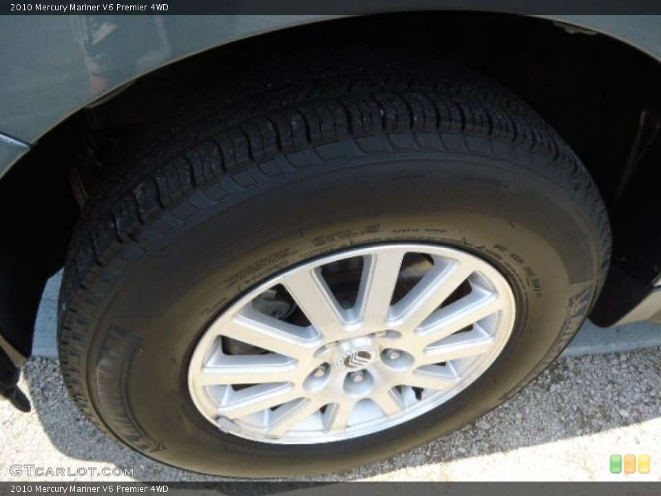 2010 Mercury Mariner V6 Premier 4WD Wheel and Tire Photo #68886927