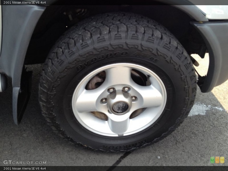 2001 Nissan Xterra SE V6 4x4 Wheel and Tire Photo #68891204