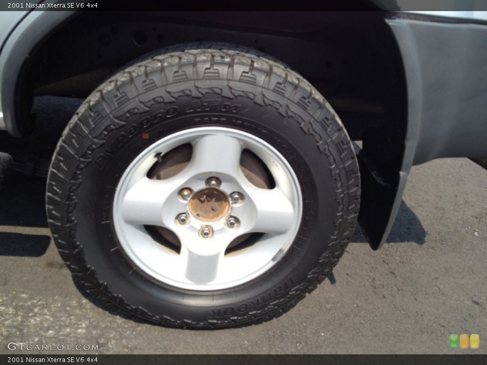 2001 Nissan Xterra SE V6 4x4 Wheel and Tire Photo #68891271