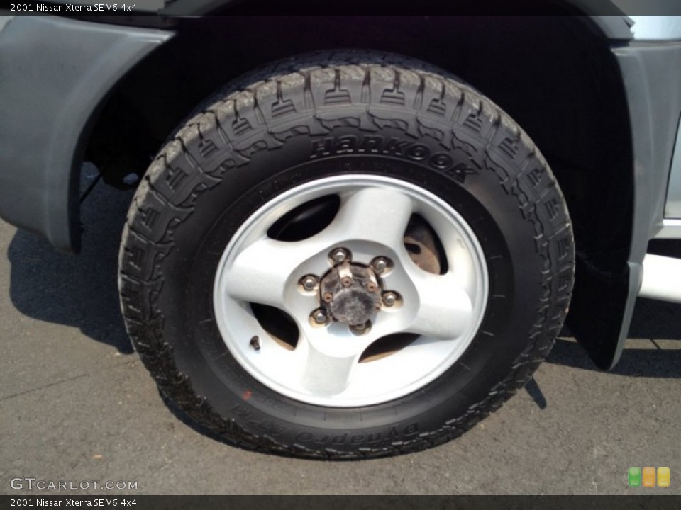 2001 Nissan Xterra SE V6 4x4 Wheel and Tire Photo #68891289