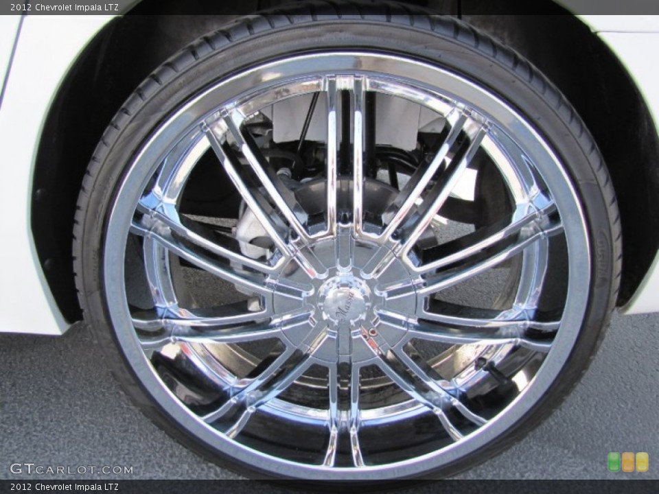 2012 Chevrolet Impala Custom Wheel and Tire Photo #68891292