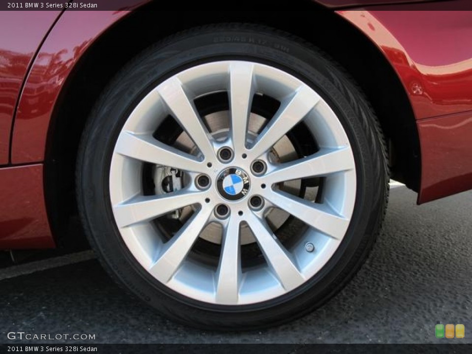 2011 BMW 3 Series 328i Sedan Wheel and Tire Photo #68891904