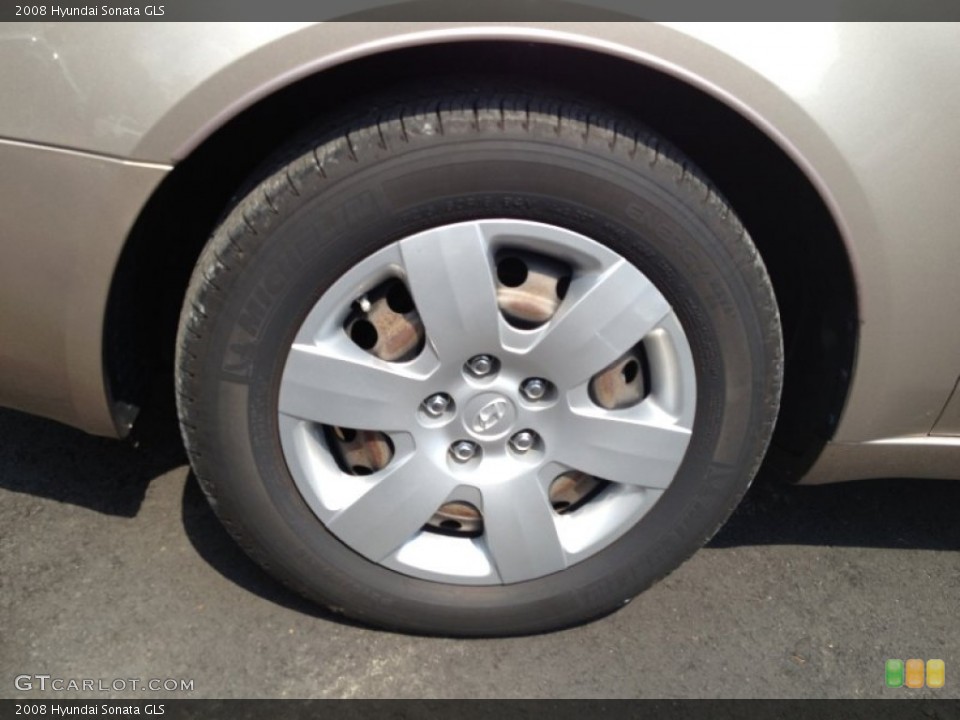 2008 Hyundai Sonata GLS Wheel and Tire Photo #68892096