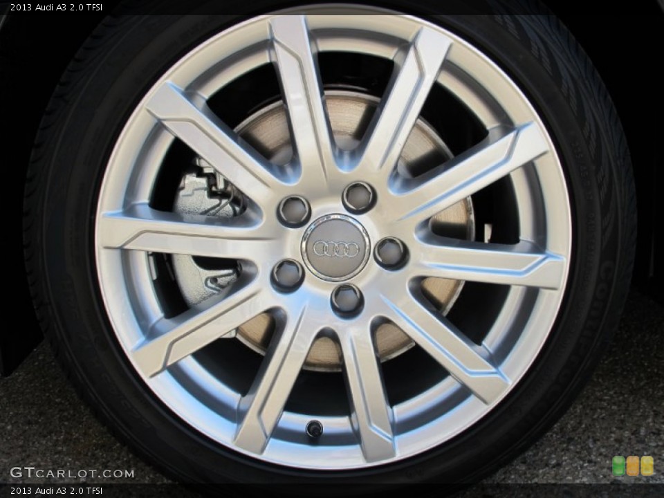 2013 Audi A3 2.0 TFSI Wheel and Tire Photo #68893332