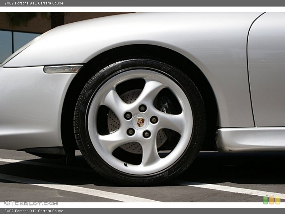 2002 Porsche 911 Carrera Coupe Wheel and Tire Photo #68894046