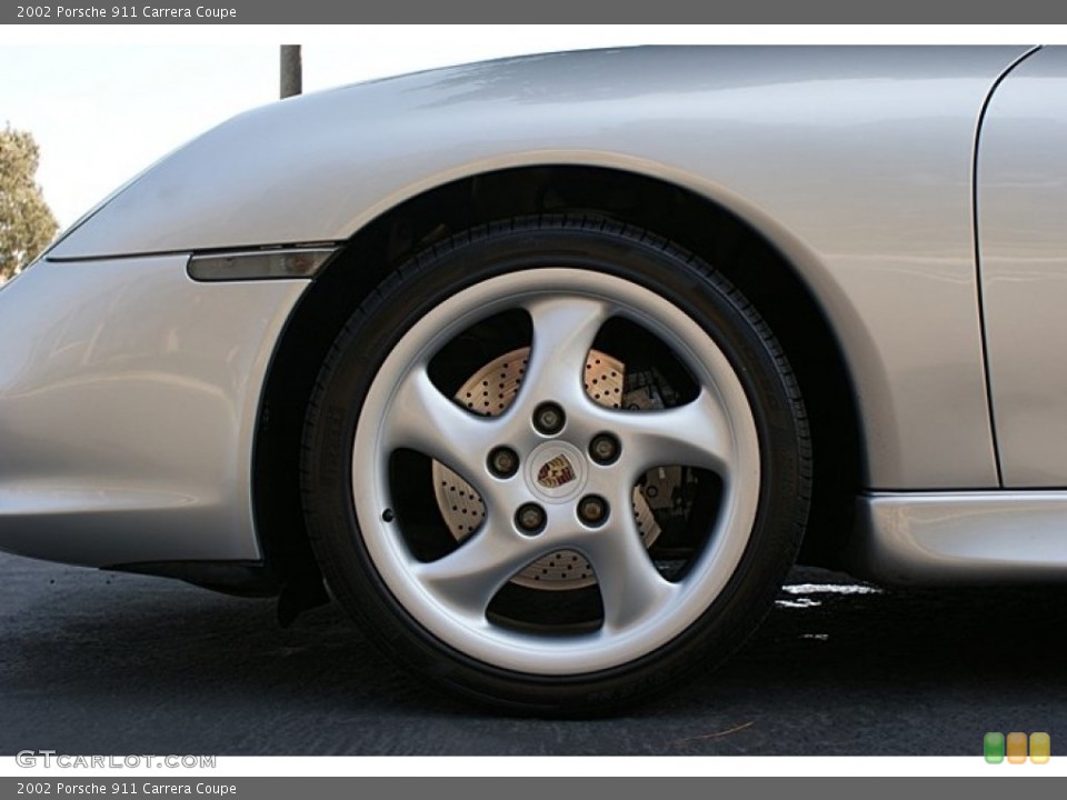 2002 Porsche 911 Carrera Coupe Wheel and Tire Photo #68894337