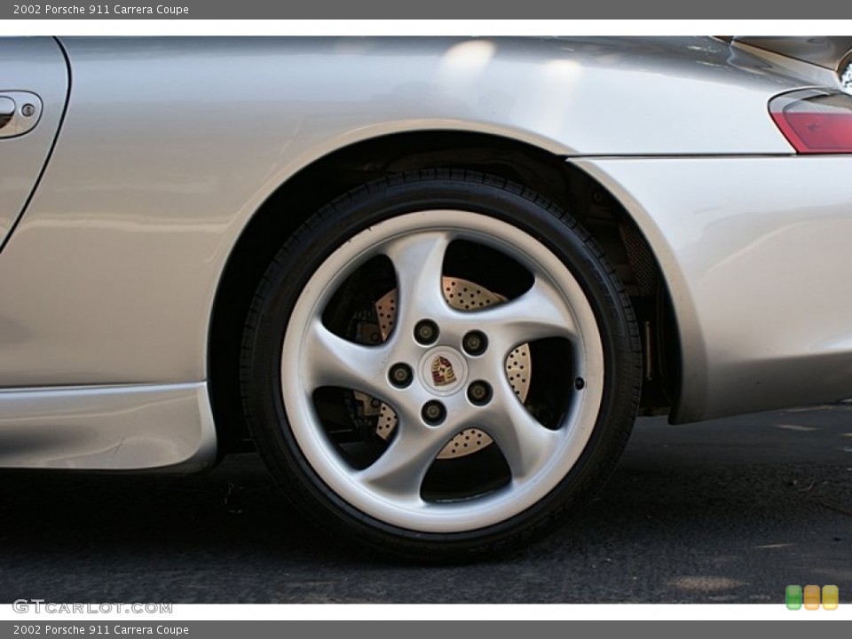 2002 Porsche 911 Carrera Coupe Wheel and Tire Photo #68894358