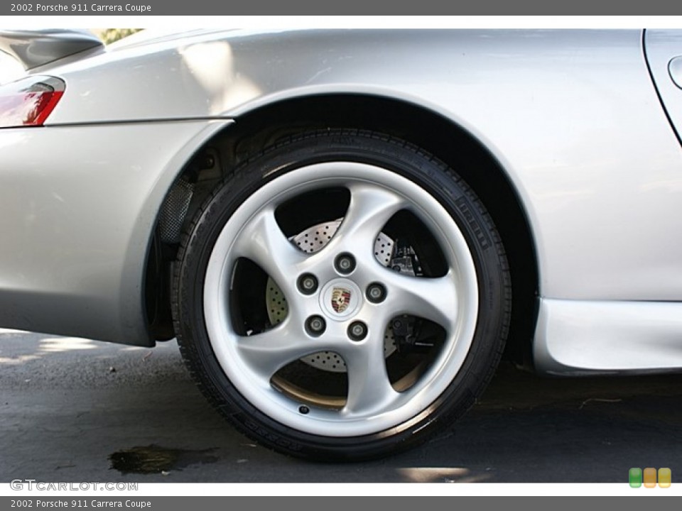 2002 Porsche 911 Carrera Coupe Wheel and Tire Photo #68894367