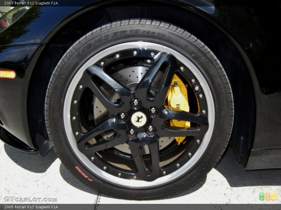 2005 Ferrari 612 Scaglietti F1A Wheel and Tire Photo #68895015