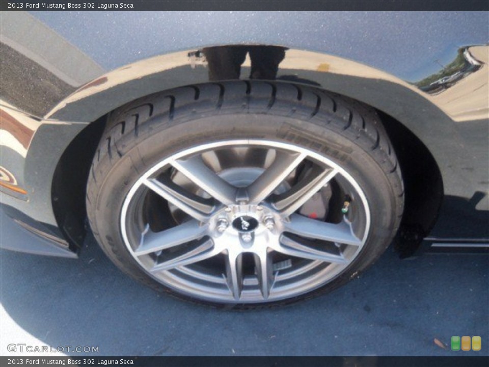 2013 Ford Mustang Boss 302 Laguna Seca Wheel and Tire Photo #68896833