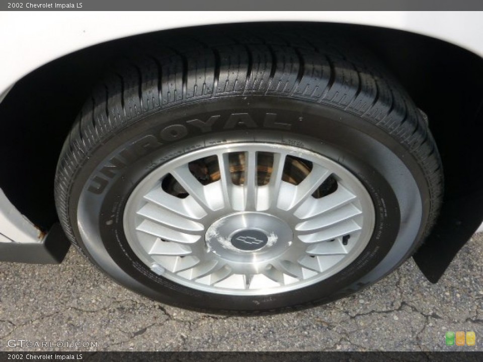 2002 Chevrolet Impala LS Wheel and Tire Photo #68897256