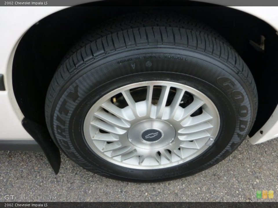 2002 Chevrolet Impala LS Wheel and Tire Photo #68897271