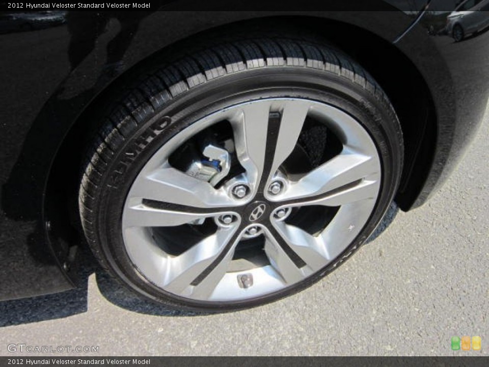 2012 Hyundai Veloster  Wheel and Tire Photo #68901534