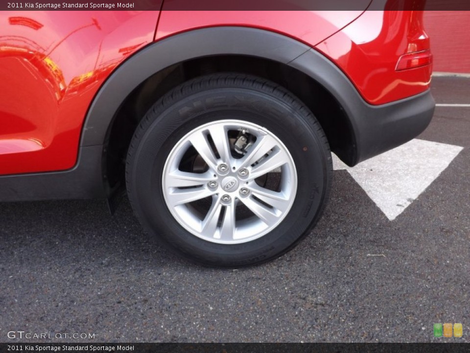 2011 Kia Sportage  Wheel and Tire Photo #68902737