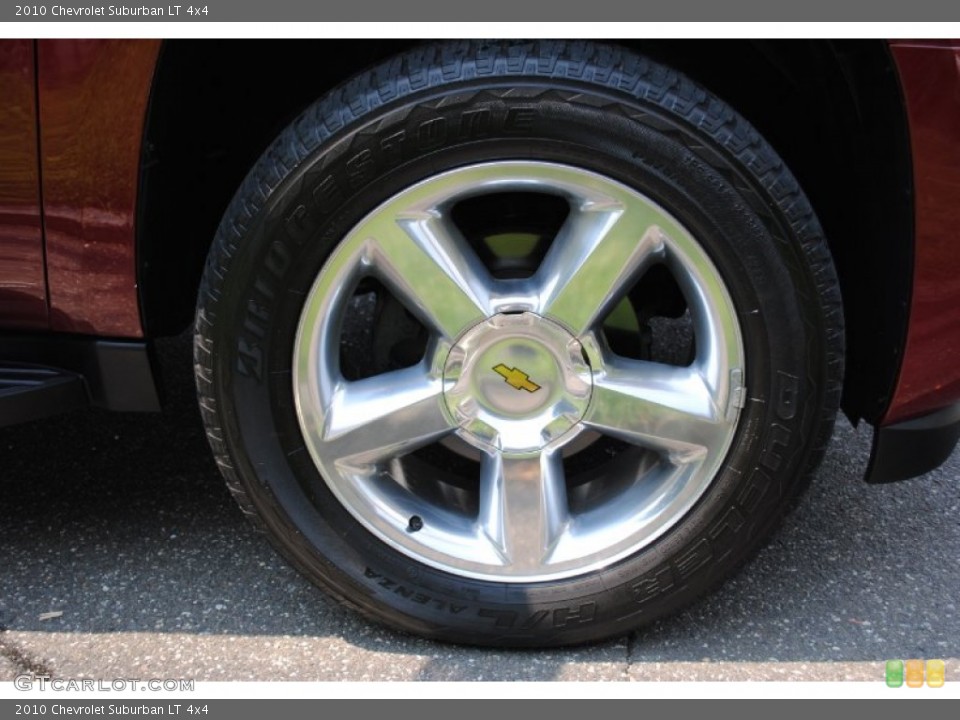 2010 Chevrolet Suburban LT 4x4 Wheel and Tire Photo #68904795
