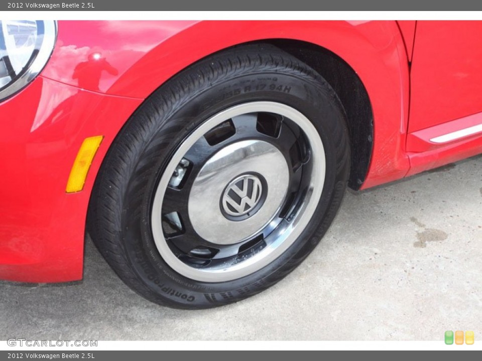 2012 Volkswagen Beetle 2.5L Wheel and Tire Photo #68907618