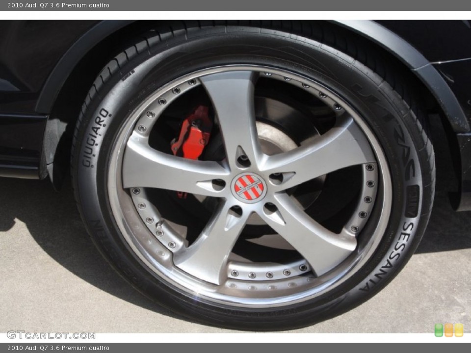 2010 Audi Q7 Custom Wheel and Tire Photo #68908656