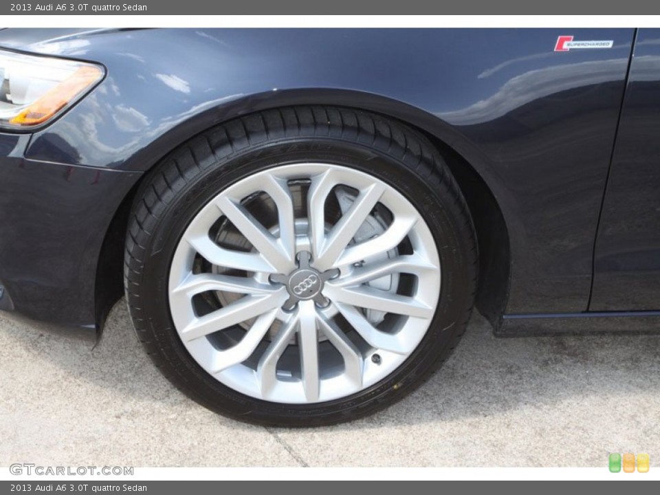 2013 Audi A6 3.0T quattro Sedan Wheel and Tire Photo #68909175