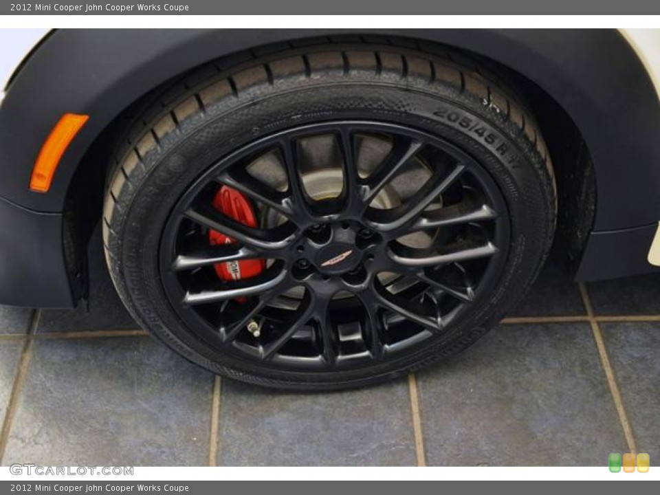 2012 Mini Cooper John Cooper Works Coupe Wheel and Tire Photo #68911374