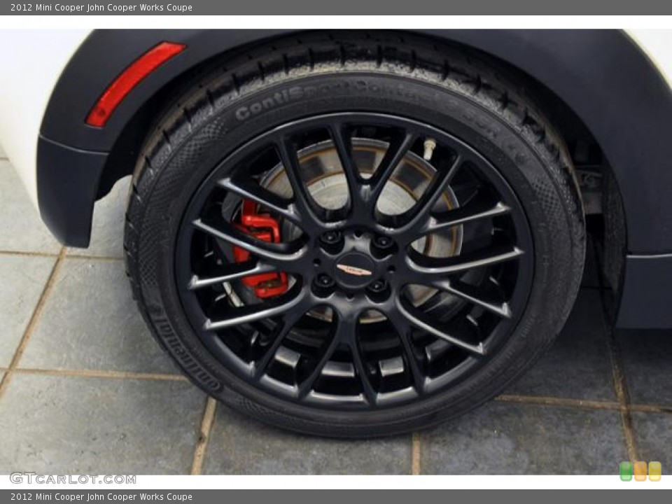 2012 Mini Cooper John Cooper Works Coupe Wheel and Tire Photo #68911464