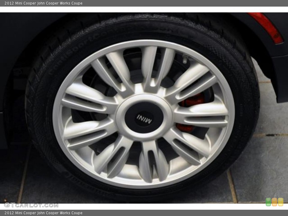 2012 Mini Cooper John Cooper Works Coupe Wheel and Tire Photo #68911611
