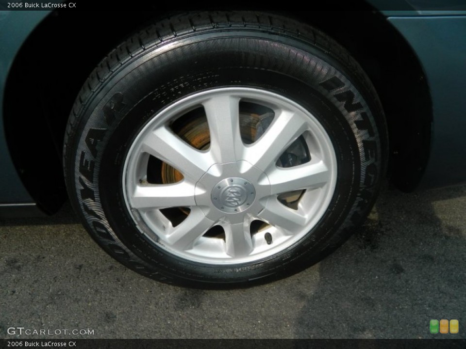 2006 Buick LaCrosse CX Wheel and Tire Photo #68912567