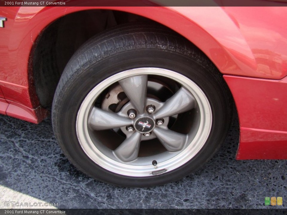 2001 Ford Mustang GT Convertible Wheel and Tire Photo #68912643