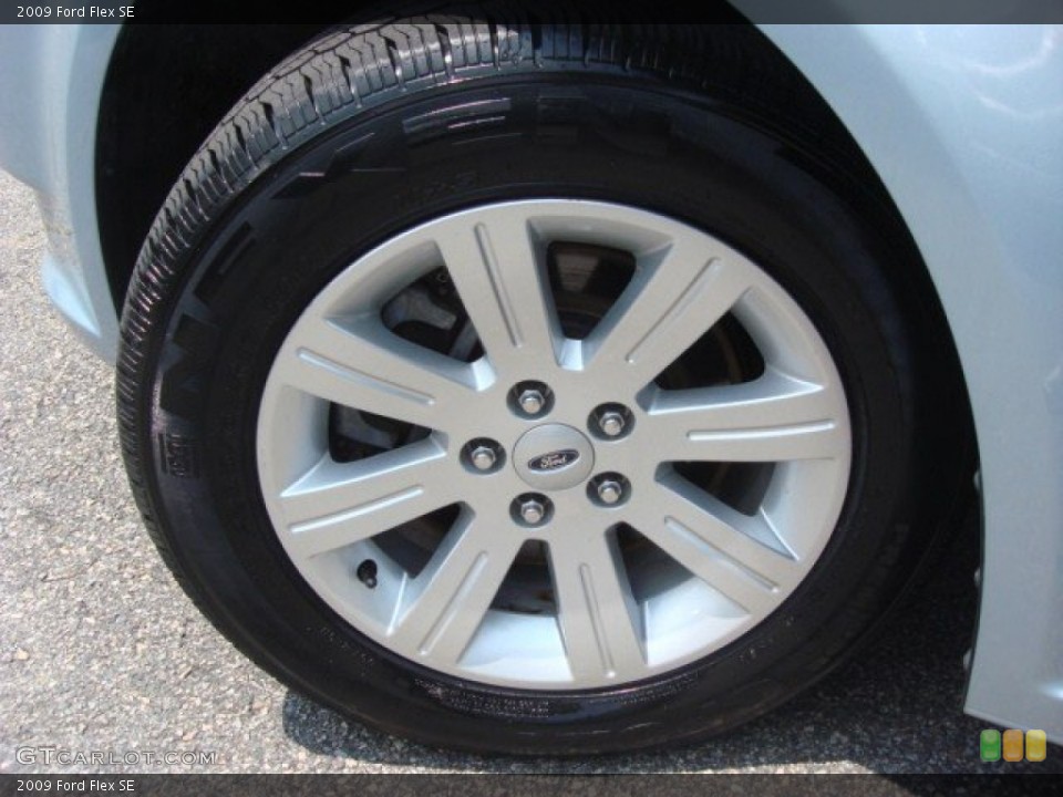 2009 Ford Flex SE Wheel and Tire Photo #68915619
