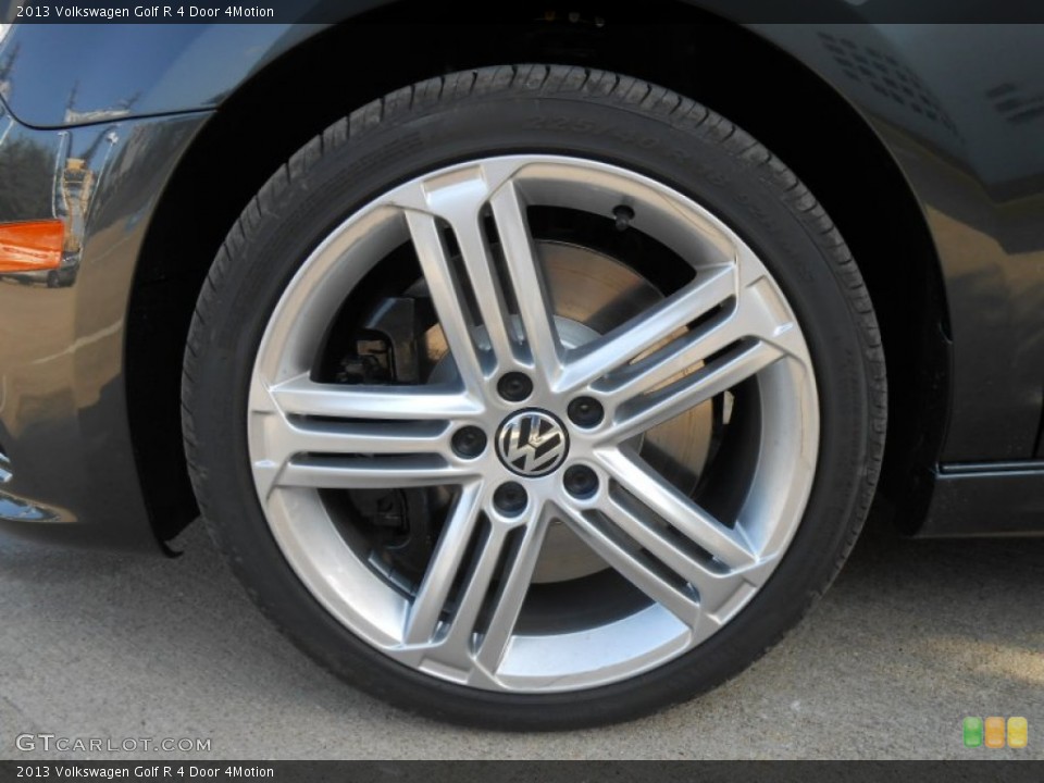 2013 Volkswagen Golf R 4 Door 4Motion Wheel and Tire Photo #68921721
