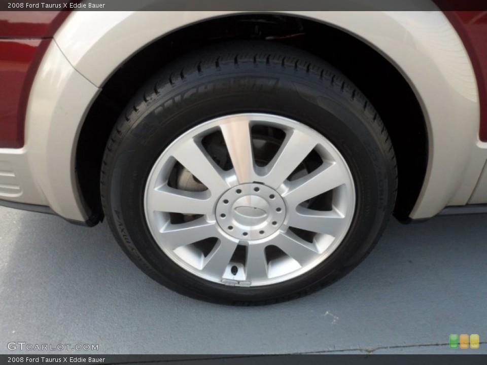 2008 Ford Taurus X Eddie Bauer Wheel and Tire Photo #68922600