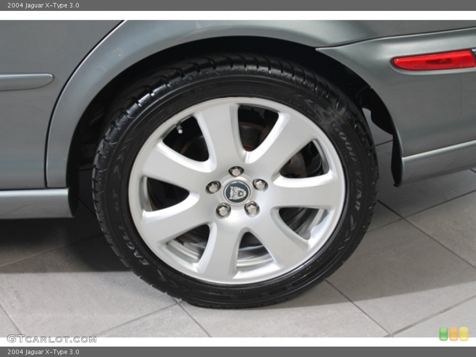 2004 Jaguar X-Type 3.0 Wheel and Tire Photo #68926181