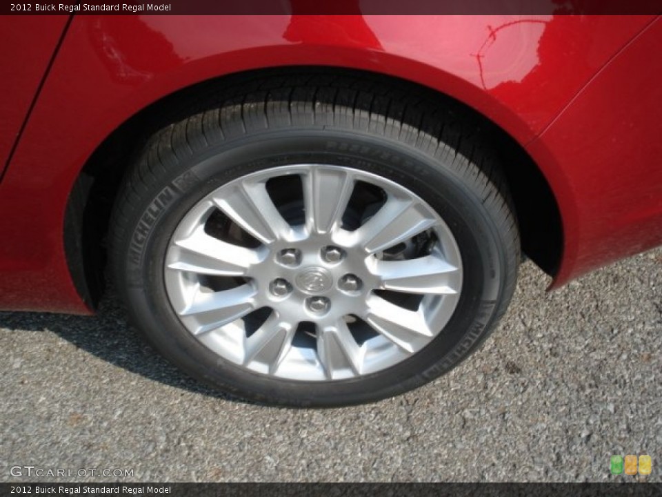 2012 Buick Regal  Wheel and Tire Photo #68934174